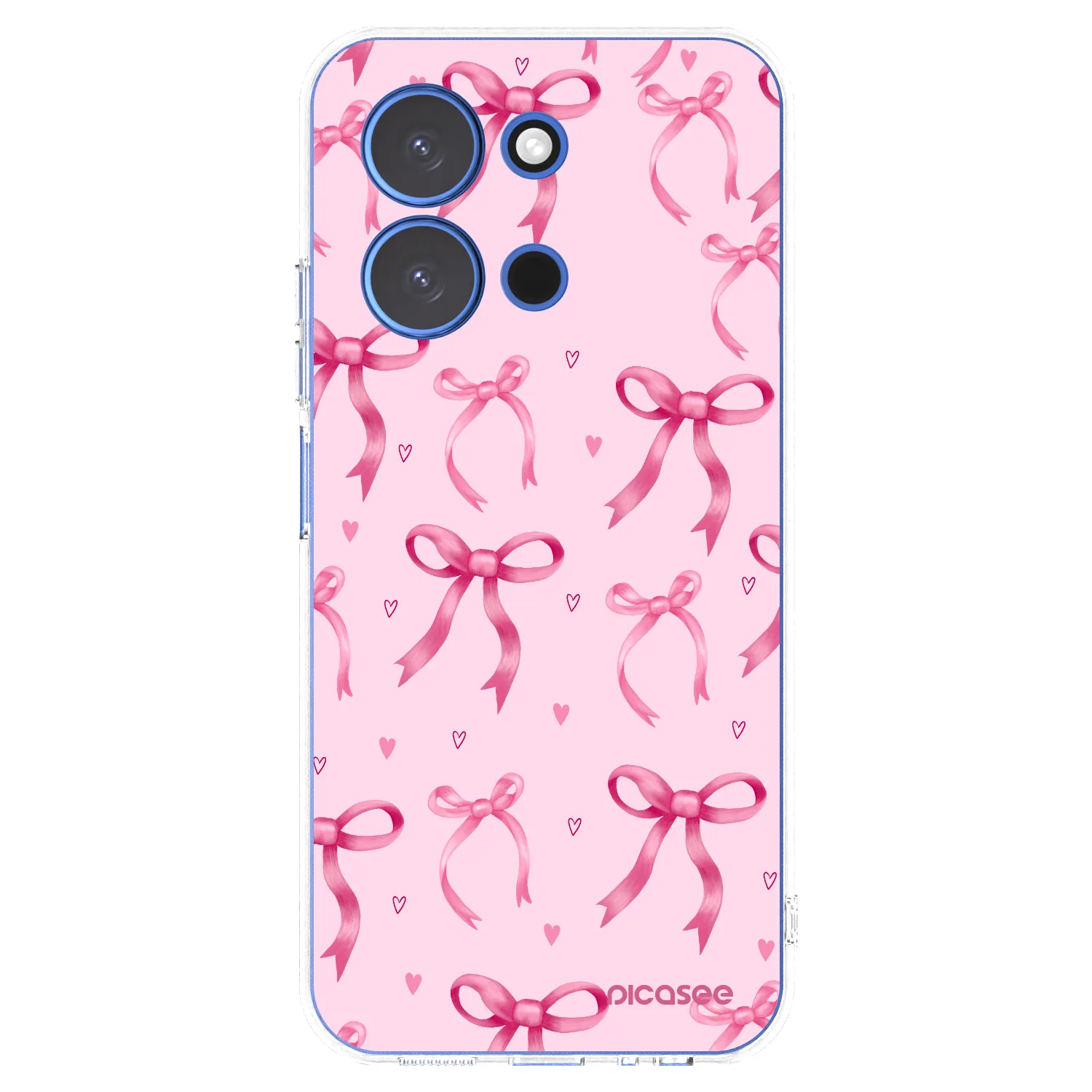 Picasee silikonski prozorni ovitek za Xiaomi Redmi 15C 4G - Bow Aesthetic