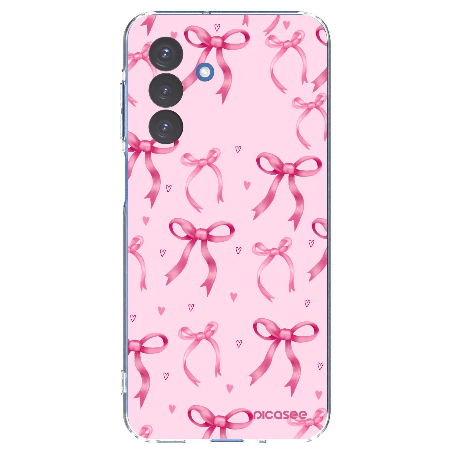 Picasee silikonski prozorni ovitek za Samsung Galaxy A17 5G - Bow Aesthetic