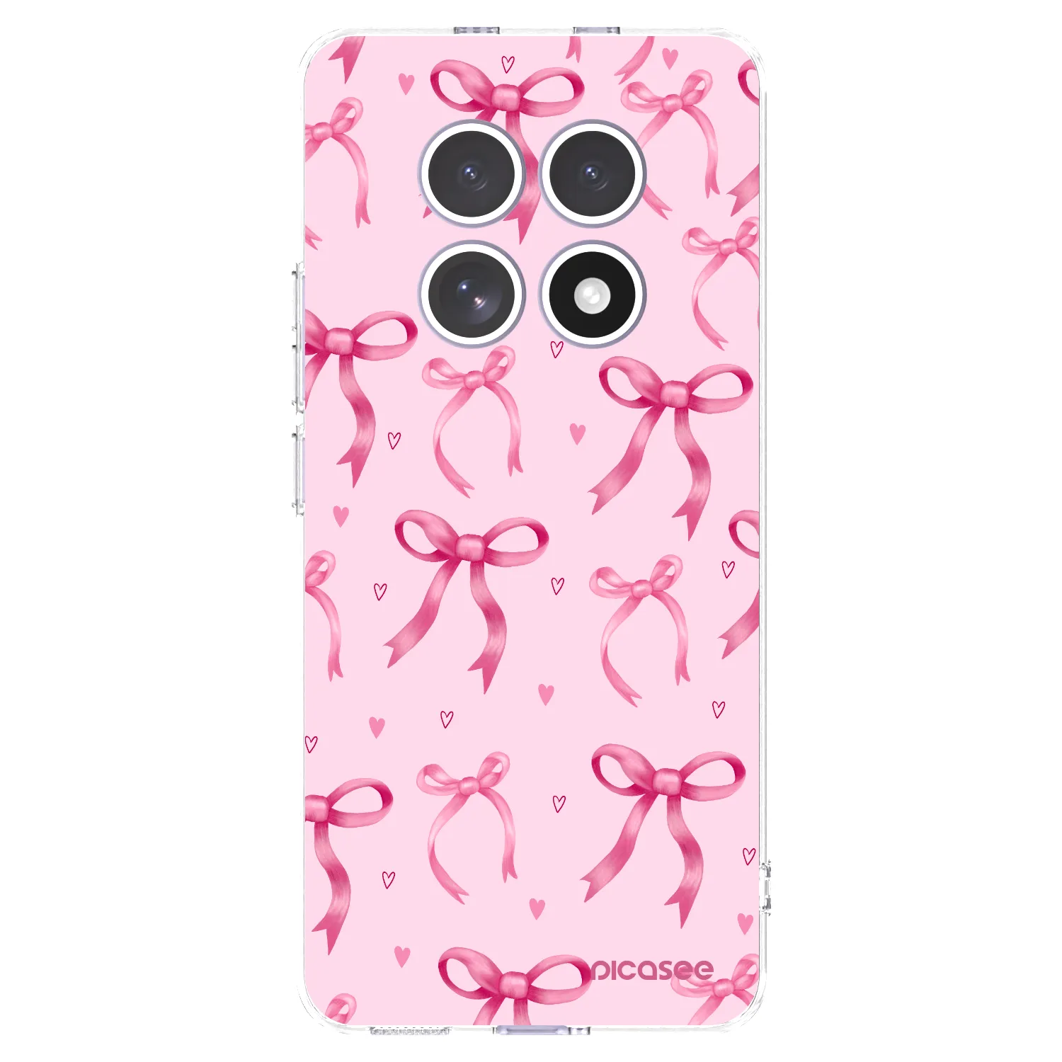 Picasee silikonski prozorni ovitek za Xiaomi Redmi Note 15 - Bow Aesthetic