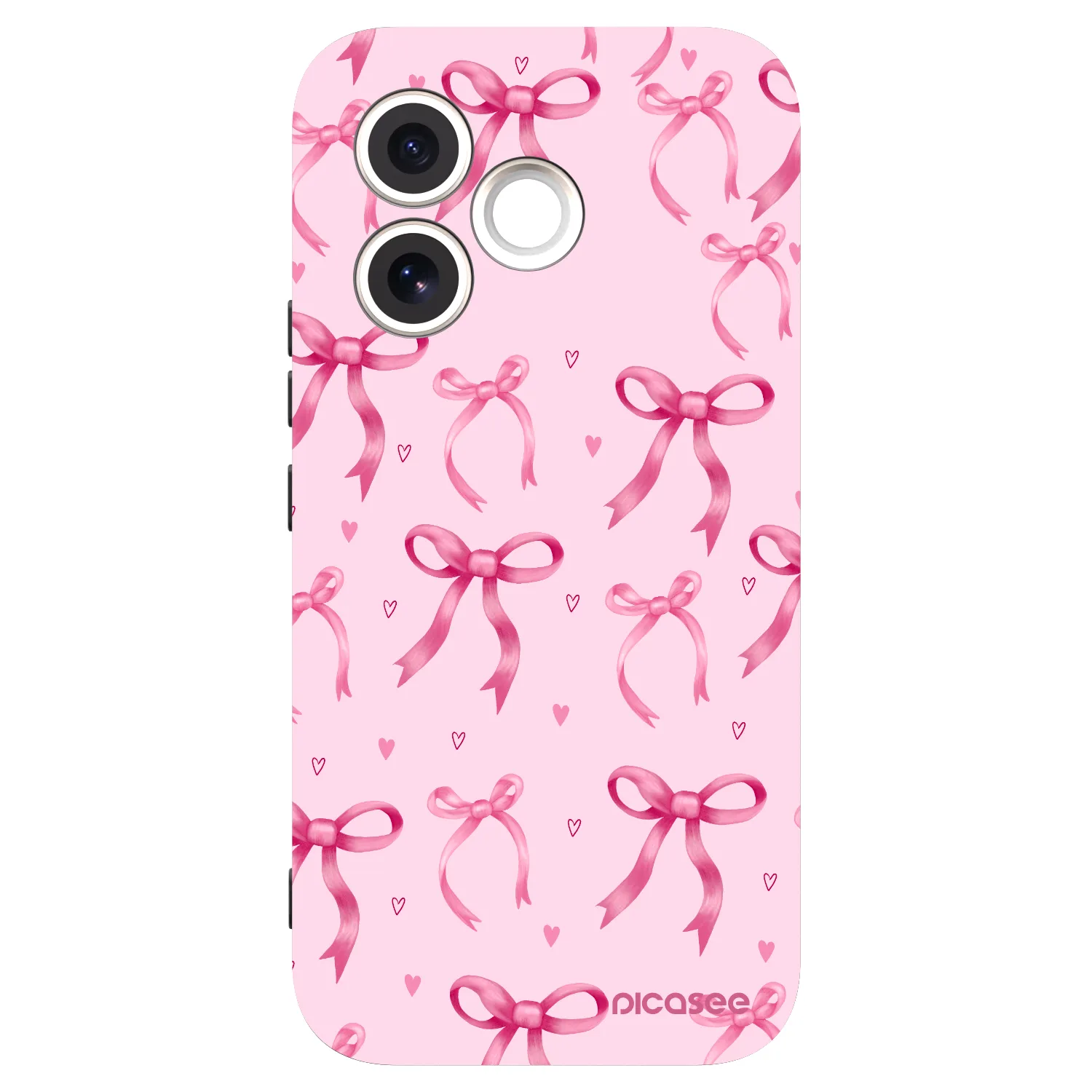 Picasee silikonski črni ovitek za Honor 600 Lite - Bow Aesthetic