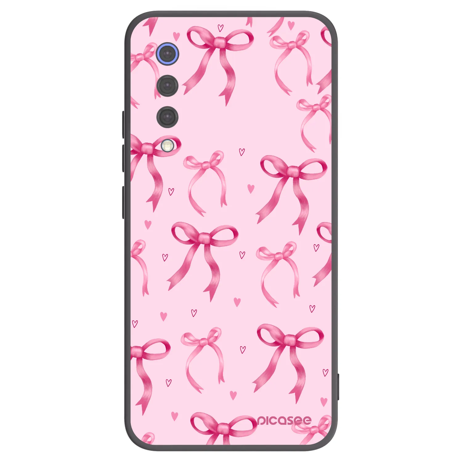 Picasee silikonski črni ovitek za Xiaomi Mi 9 SE - Bow Aesthetic