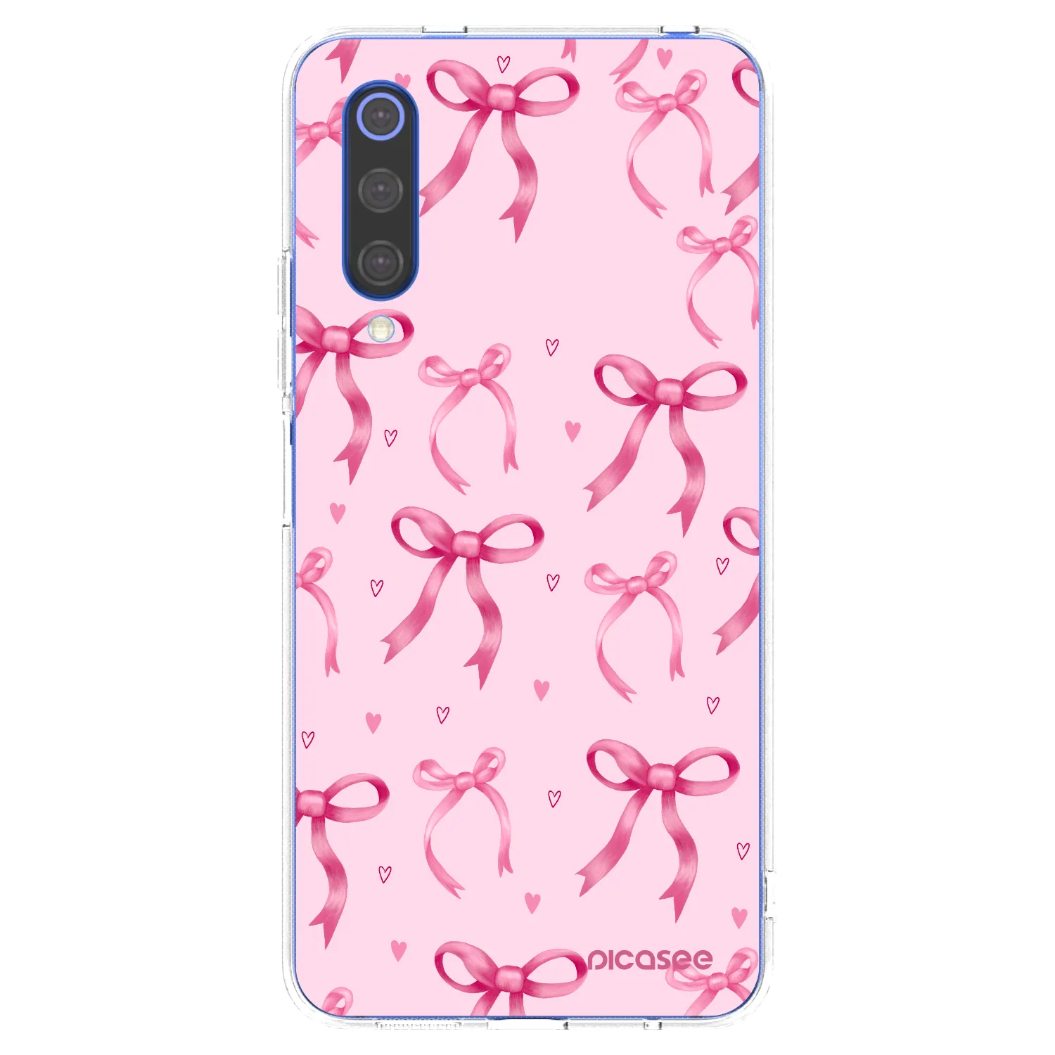 Picasee silikonski prozorni ovitek za Xiaomi Mi 9 SE - Bow Aesthetic