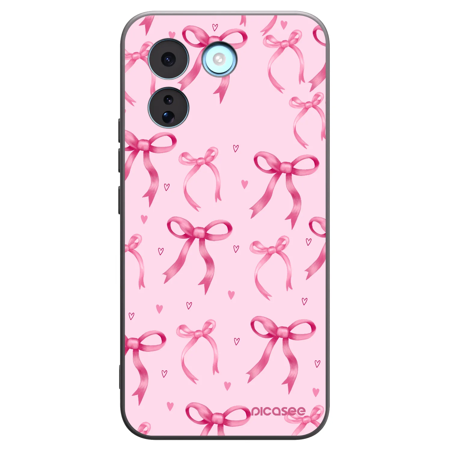 Picasee silikonski črni ovitek za Xiaomi Redmi Note 17 Pro MAX 5G - Bow Aesthetic