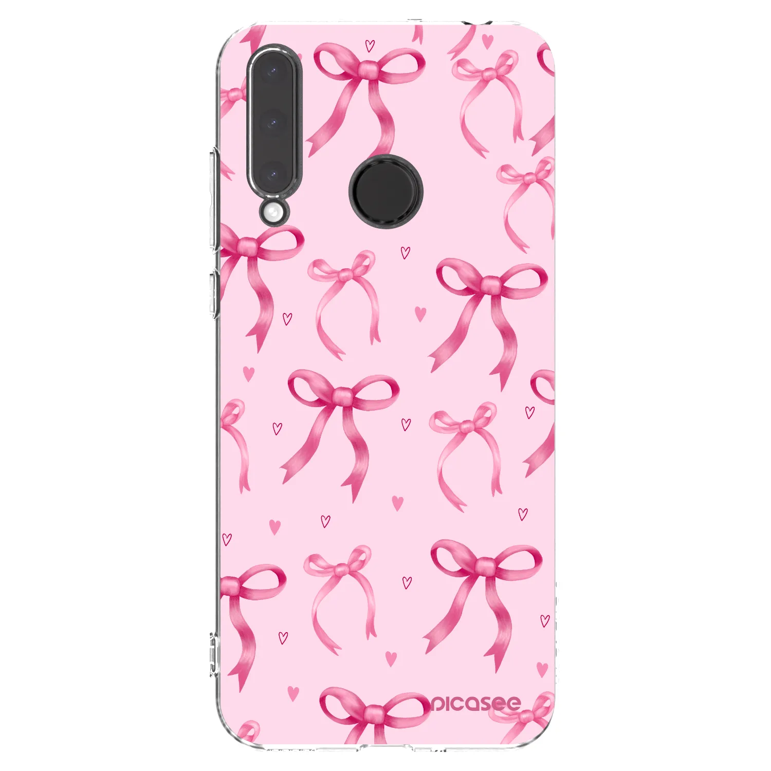 Picasee silikonski prozorni ovitek za Honor 20 Lite - Bow Aesthetic