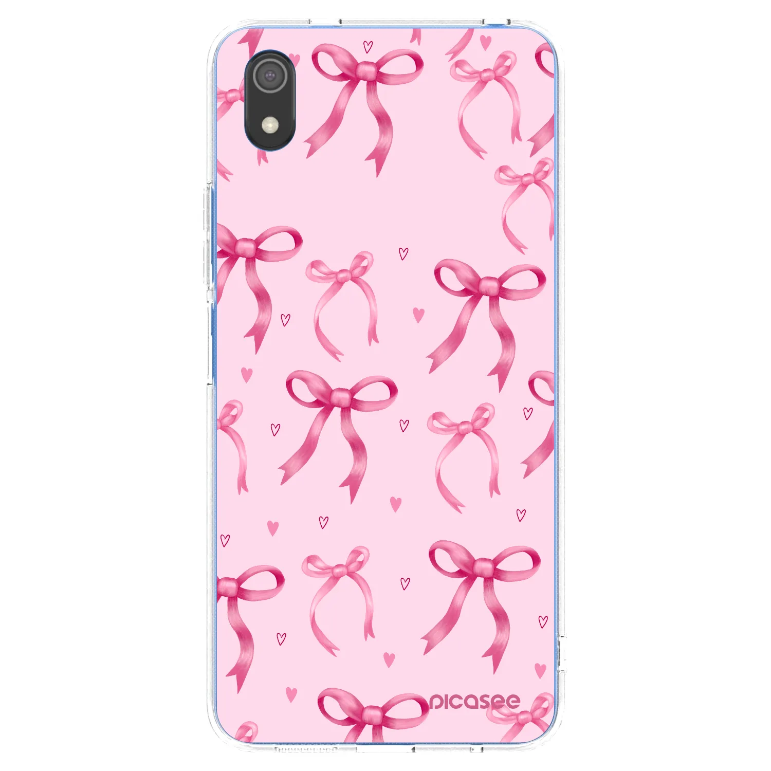 Picasee silikonski prozorni ovitek za Xiaomi Redmi 7A - Bow Aesthetic
