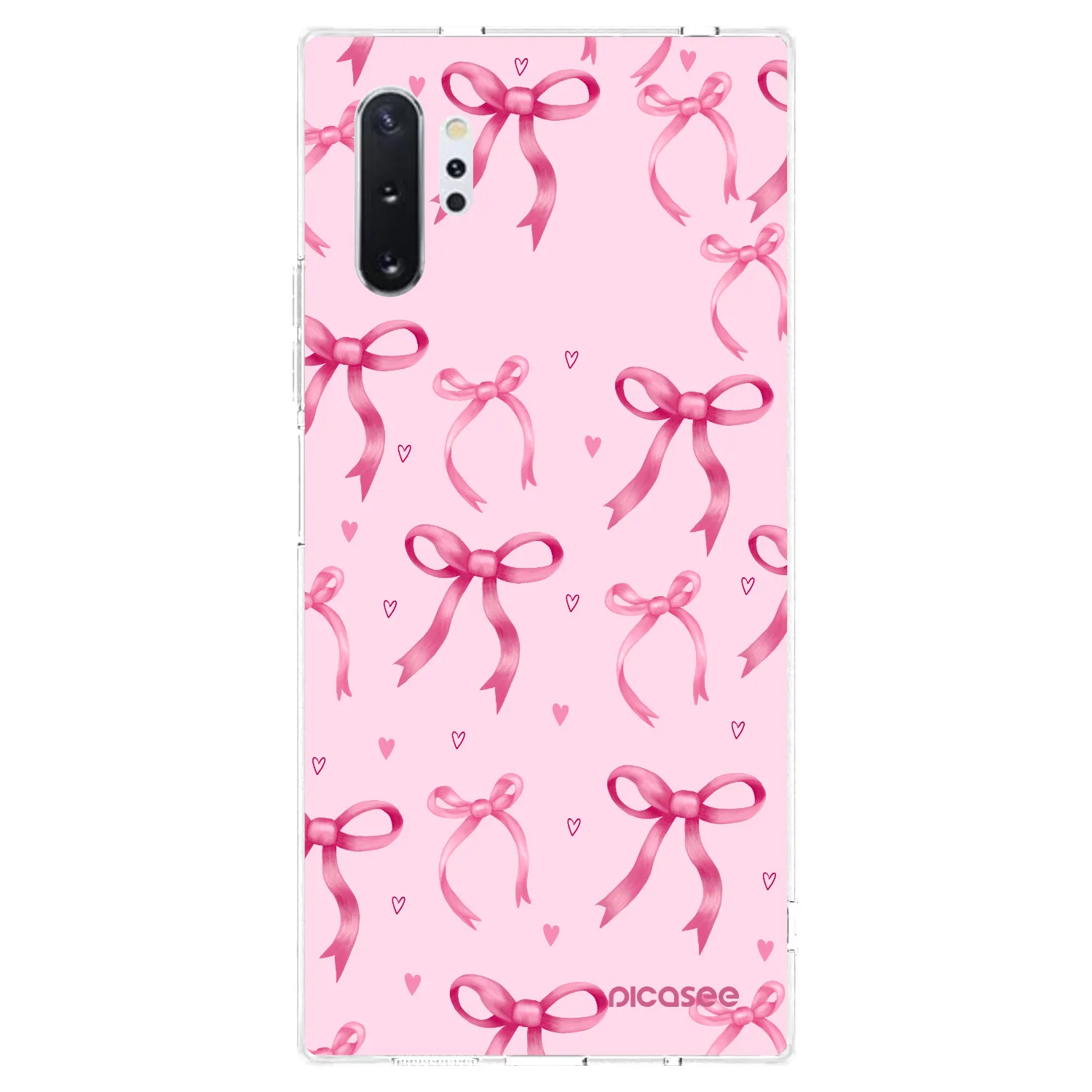 Picasee silikonski prozorni ovitek za Samsung Galaxy Note 10+ N975F - Bow Aesthetic