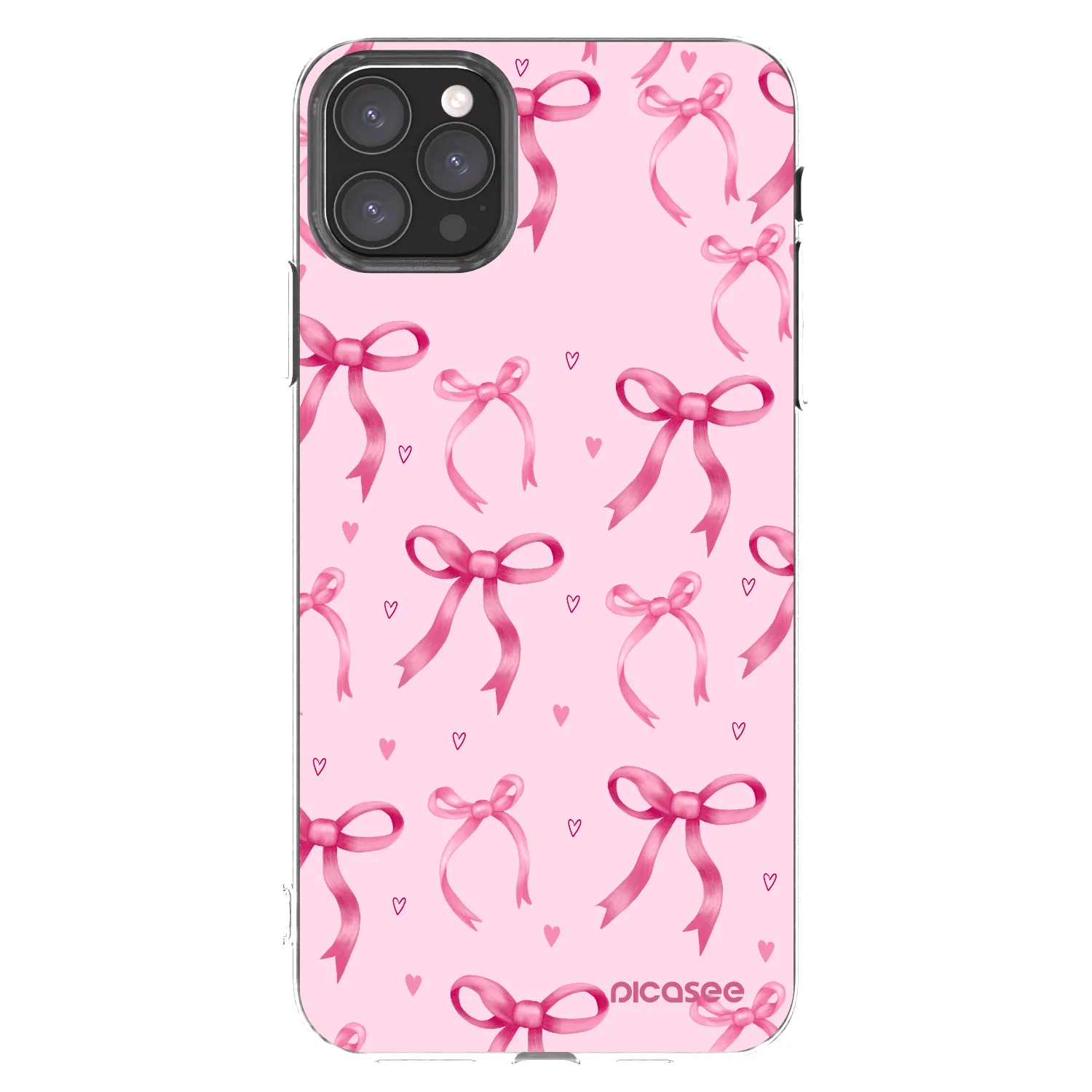 Picasee silikonski prozorni ovitek za Apple iPhone 11 Pro Max - Bow Aesthetic