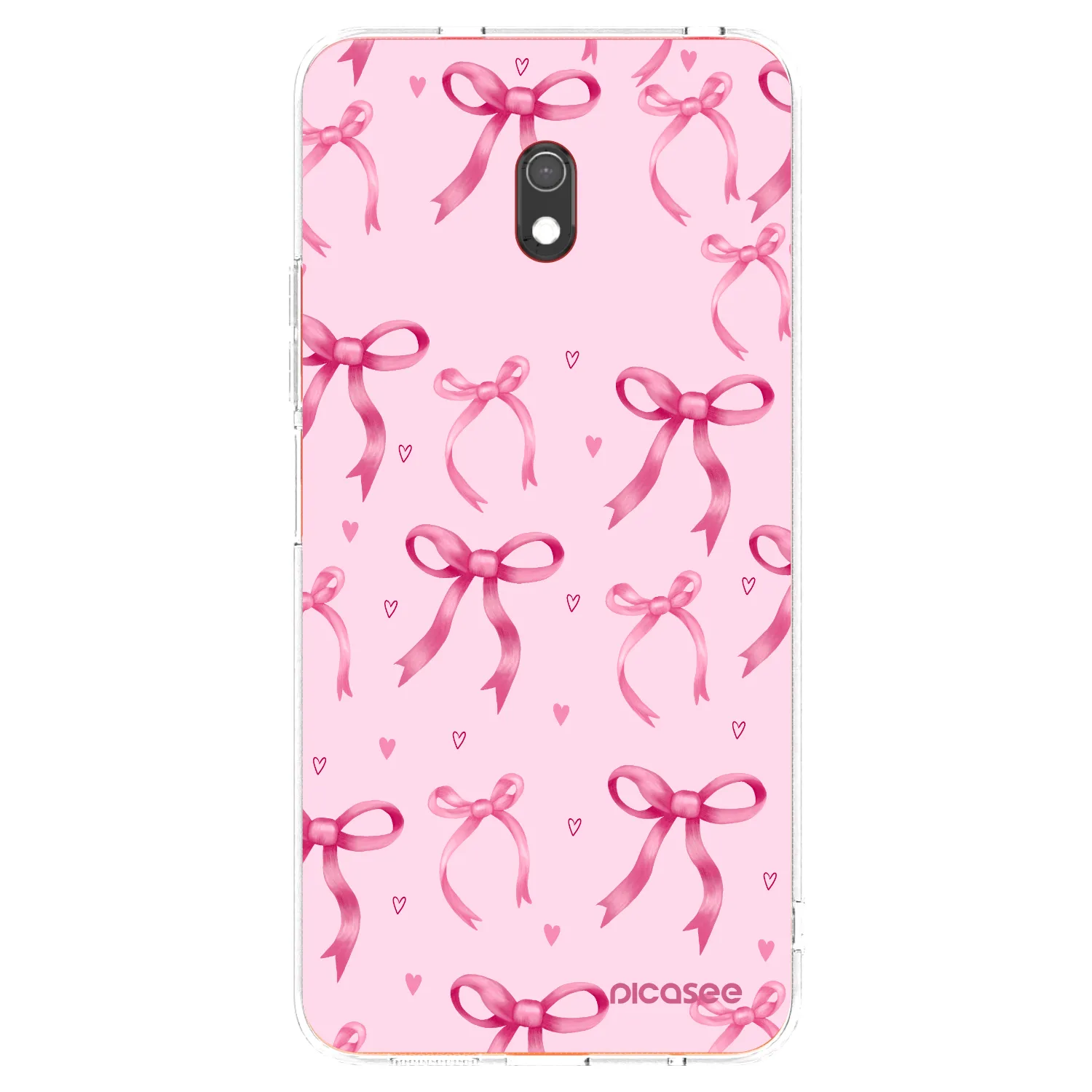 Picasee silikonski prozorni ovitek za Xiaomi Redmi 8A - Bow Aesthetic
