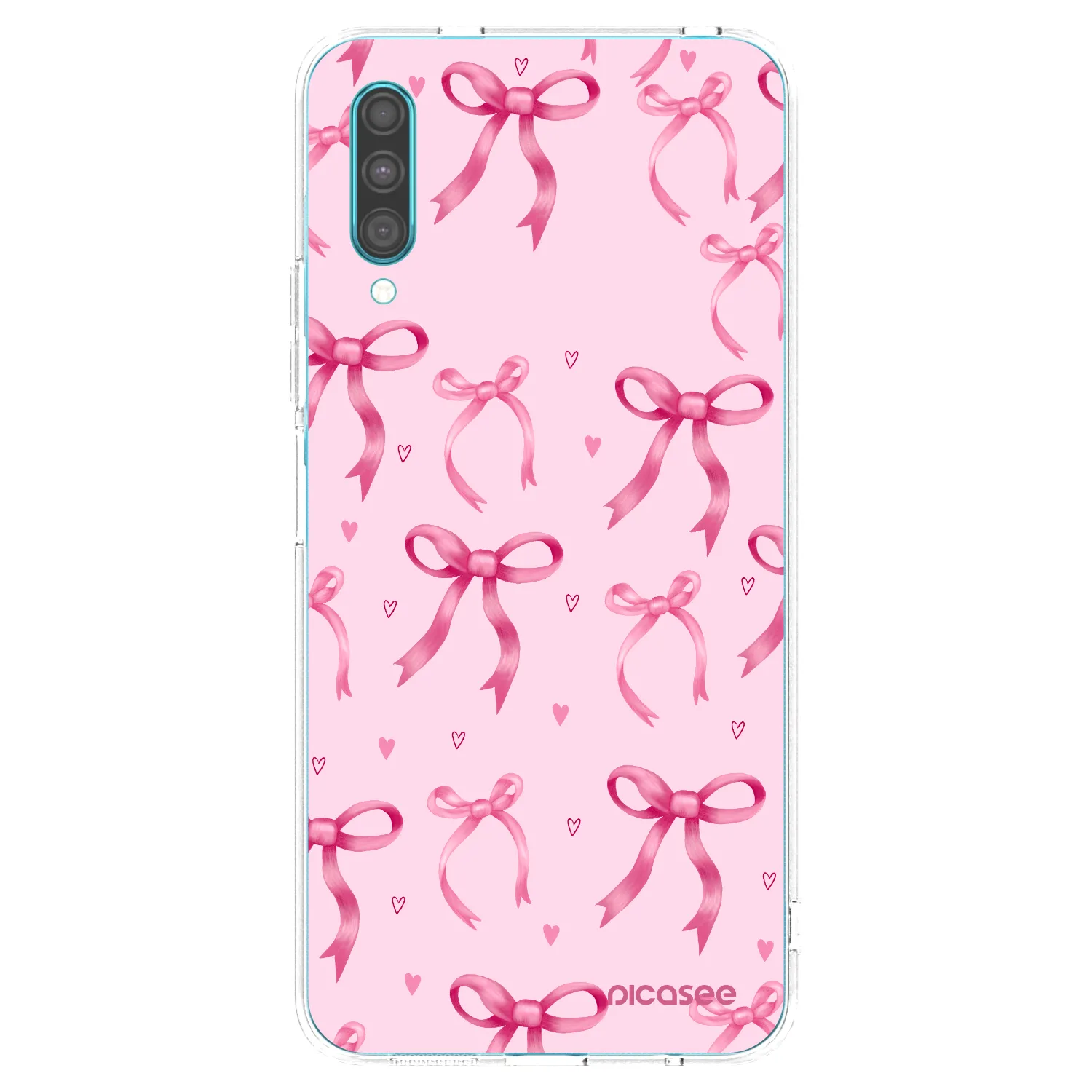 Picasee silikonski prozorni ovitek za Samsung Galaxy A30s A307F - Bow Aesthetic
