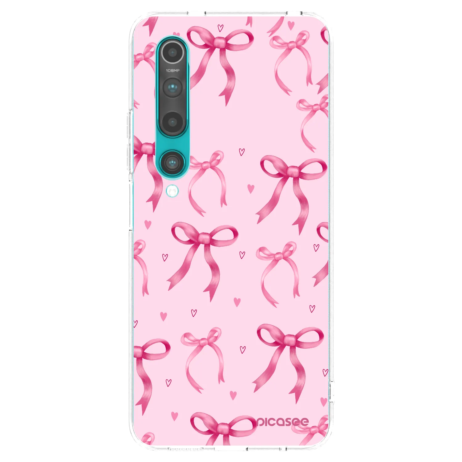 Picasee silikonski prozorni ovitek za Xiaomi Mi 10 - Bow Aesthetic