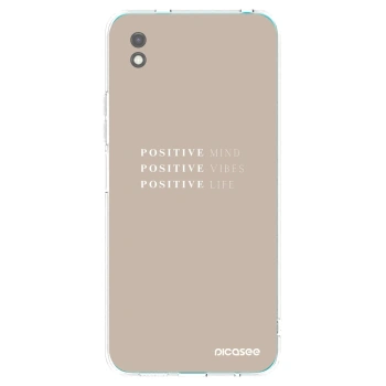 Picasee silikonski črni ovitek za Xiaomi Redmi 9A - Positive Vibes