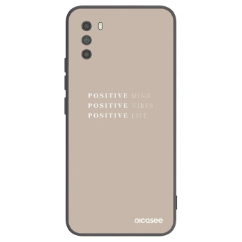 Picasee silikonski črni ovitek za Xiaomi Poco M3 - Positive Vibes