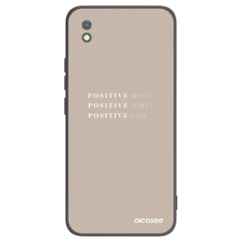 Picasee silikonski črni ovitek za Xiaomi Redmi 9AT - Positive Vibes