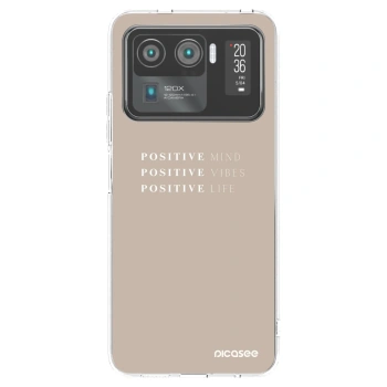 Picasee silikonski prozorni ovitek za Xiaomi Mi 11 Ultra - Positive Vibes