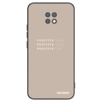 Picasee silikonski črni ovitek za Xiaomi Redmi Note 9T - Positive Vibes