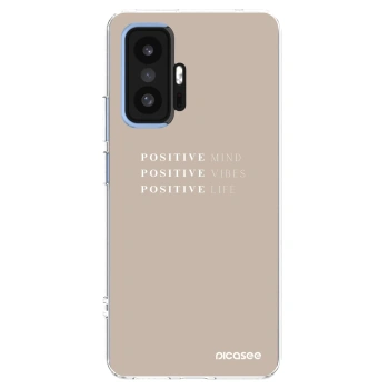 Picasee silikonski prozorni ovitek za Xiaomi 11T Pro - Positive Vibes