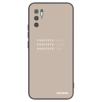 Picasee silikonski črni ovitek za Xiaomi Poco M3 Pro 5G - Positive Vibes