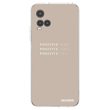 Picasee silikonski prozorni ovitek za Vivo Y33s - Positive Vibes