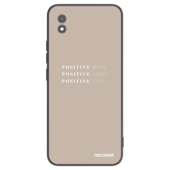 Picasee silikonski črni ovitek za Realme C11 (2021) - Positive Vibes
