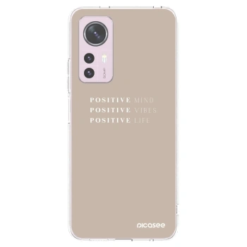 Picasee silikonski prozorni ovitek za Xiaomi 12 - Positive Vibes