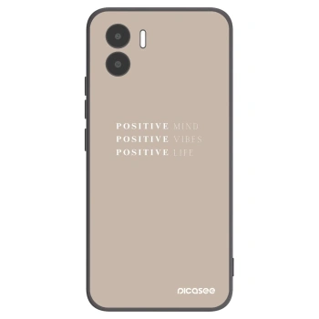 Picasee silikonski črni ovitek za Xiaomi Redmi A1 - Positive Vibes