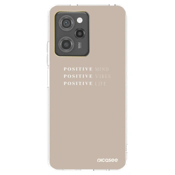 Picasee silikonski črni ovitek za Xiaomi Poco X5 Pro - Positive Vibes