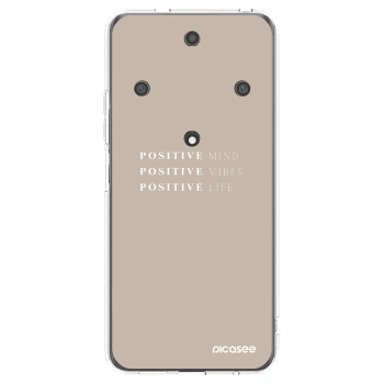 Picasee silikonski prozorni ovitek za Honor Magic5 Lite 5G - Positive Vibes