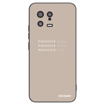 Picasee silikonski črni ovitek za Xiaomi 13 - Positive Vibes
