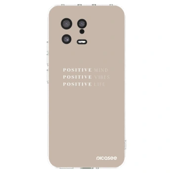 Picasee silikonski prozorni ovitek za Xiaomi 13 - Positive Vibes