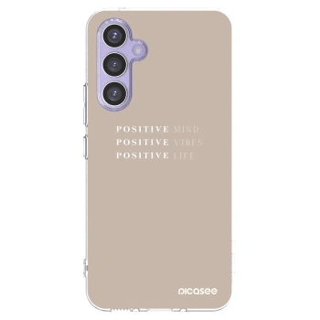 Picasee silikonski prozorni ovitek za Samsung Galaxy A54 5G A546B - Positive Vibes