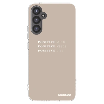 Picasee silikonski prozorni ovitek za Samsung Galaxy A34 5G A346B - Positive Vibes
