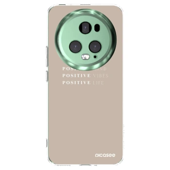 Picasee silikonski prozorni ovitek za Honor Magic5 Pro - Positive Vibes