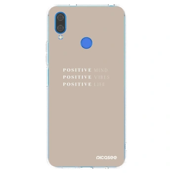 Picasee silikonski prozorni ovitek za Huawei Nova 3 - Positive Vibes