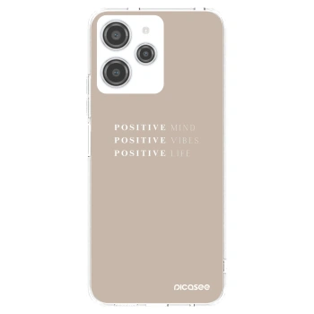 Picasee silikonski prozorni ovitek za Xiaomi Redmi 12 4G - Positive Vibes