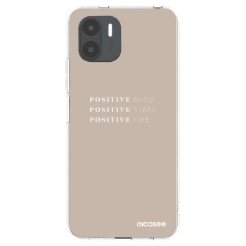 Picasee silikonski prozorni ovitek za Xiaomi Redmi A2 - Positive Vibes