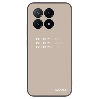 Picasee silikonski črni ovitek za Xiaomi Poco X6 Pro - Positive Vibes