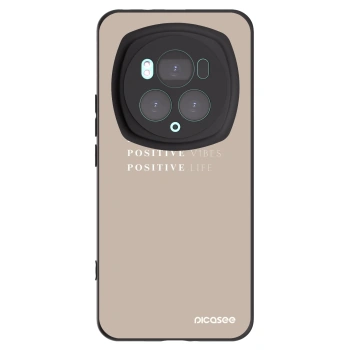 Picasee silikonski črni ovitek za Honor Magic6 Pro - Positive Vibes