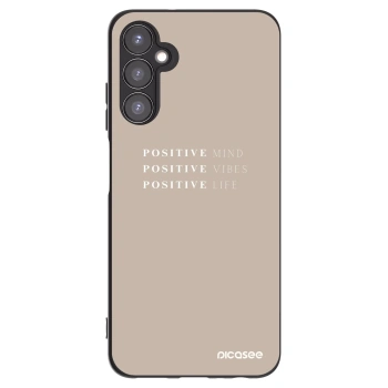 Picasee silikonski črni ovitek za Samsung Galaxy A05s A057G - Positive Vibes