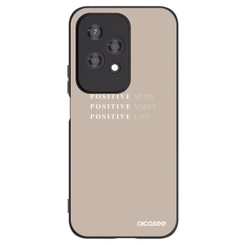 Picasee silikonski črni ovitek za Honor 200 Lite - Positive Vibes