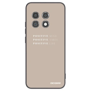 Picasee silikonski črni ovitek za OnePlus 11 5G - Positive Vibes