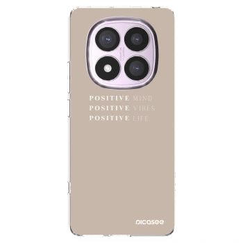 Picasee silikonski prozorni ovitek za Xiaomi Redmi Note 14 Pro 5G - Positive Vibes