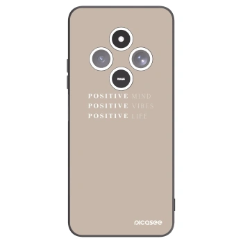 Picasee silikonski črni ovitek za Xiaomi Redmi 14C - Positive Vibes