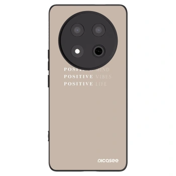 Picasee silikonski črni ovitek za Honor Magic7 Lite 5G - Positive Vibes