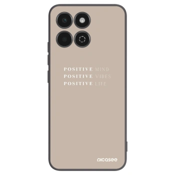 Picasee silikonski črni ovitek za Honor 200 Smart 5G - Positive Vibes