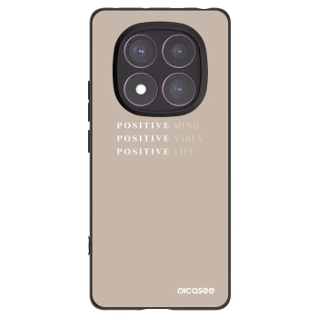 Picasee silikonski črni ovitek za Xiaomi Redmi Note 14 Pro 4G - Positive Vibes