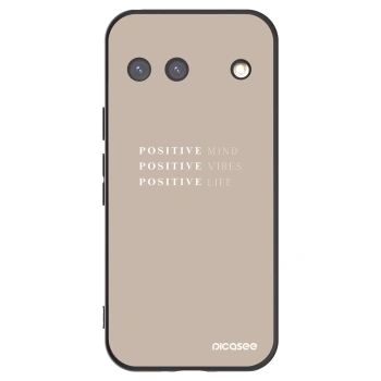 Picasee silikonski črni ovitek za Google Pixel 9 - Positive Vibes