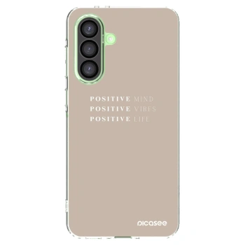 Picasee silikonski prozorni ovitek za Samsung Galaxy A26 5G A266B - Positive Vibes