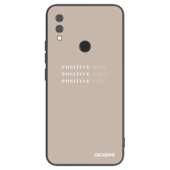 Picasee silikonski črni ovitek za Xiaomi Redmi Note 7 - Positive Vibes