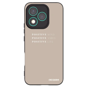 Picasee silikonski črni ovitek za Honor 400 Lite 5G - Positive Vibes