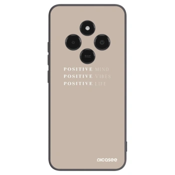Picasee silikonski črni ovitek za Xiaomi Poco C75 - Positive Vibes